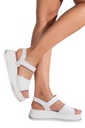 SANDALE ALBE PIELE NATURALA TSP6032