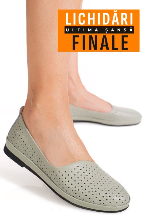 Espadrile olive piele naturala jspy3763