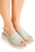 SANDALE OLIVE PIELE NATURALA TPC8052