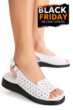 SANDALE ALBE PIELE NATURALA TPC8027