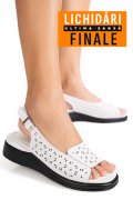 SANDALE ALBE PIELE NATURALA TPC8027