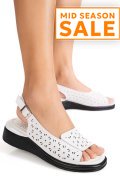 SANDALE ALBE PIELE NATURALA TPC8027