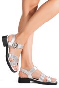 SANDALE ARGINTII PIELE NATURALA JPCY6531