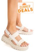 SANDALE BEJ PIELE NATURALA TPC8043