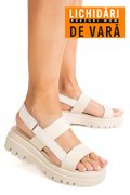SANDALE BEJ PIELE NATURALA TPC8043