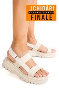 SANDALE BEJ PIELE NATURALA TPC8043