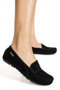 MOCASINI NEGRI PIELE NATURALA INTOARSA FSPL-XZL10