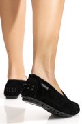 MOCASINI NEGRI PIELE NATURALA INTOARSA FSPL-XZL10