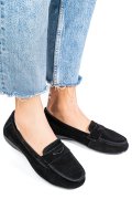 MOCASINI NEGRI PIELE NATURALA INTOARSA FSP003634