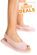 SANDALE ROZ PIELE NATURALA TSP6028