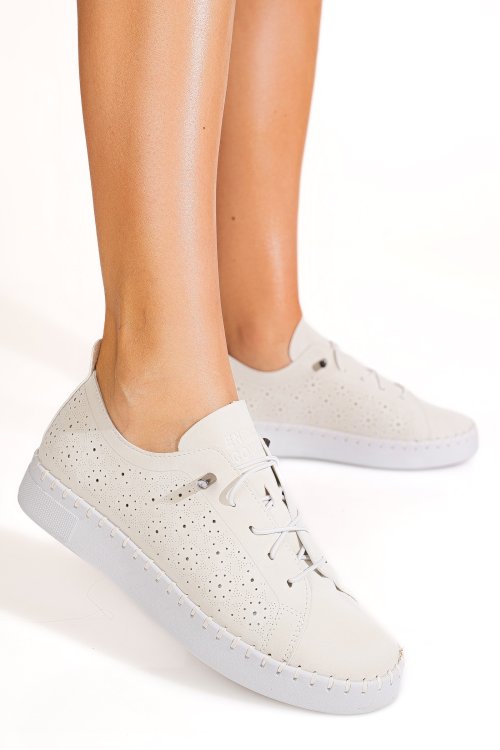 Enrico coveri, pantofi white ecw514b65