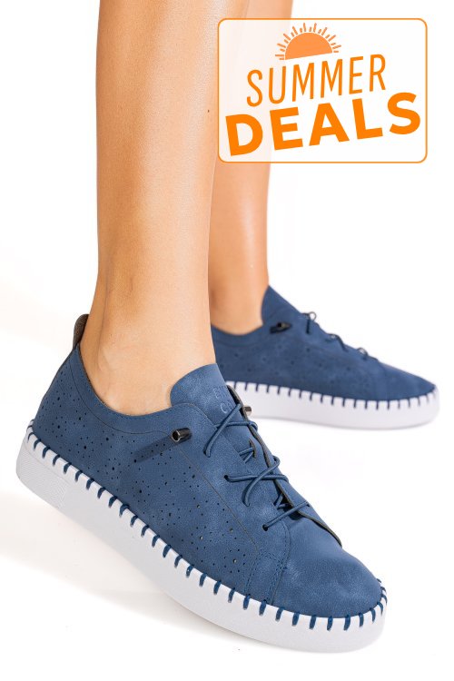 Enrico coveri, pantofi blue ecw514b65