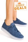 ENRICO COVERI, PANTOFI BLUE ECW514B65