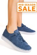 ENRICO COVERI, PANTOFI BLUE ECW514B65