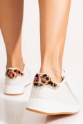 ENRICO COVERI, PANTOFI SPORT BEIGE EJW616D78