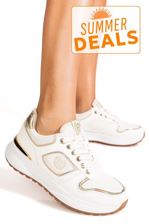 Enrico coveri, pantofi sport white ejw616d32