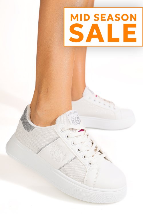 Enrico coveri, pantofi sport white ejw616d85