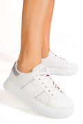 ENRICO COVERI, PANTOFI SPORT WHITE EJW616D85
