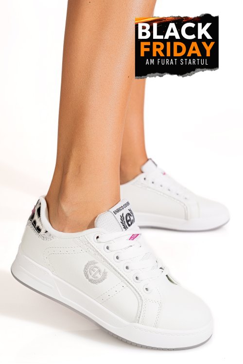 Enrico coveri, pantofi sport white ejw616d78