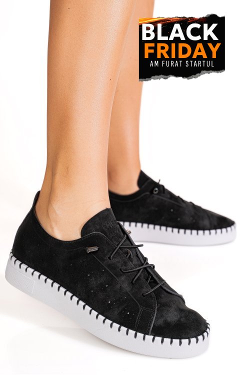Enrico coveri, pantofi black ecw514b65