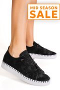 ENRICO COVERI, PANTOFI BLACK ECW514B65