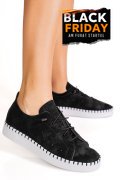 ENRICO COVERI, PANTOFI BLACK ECW514B65