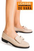 MOCASINI TAUPE PIELE NATURALA 2S77110