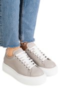 PANTOFI SPORT GRI PIELE NATURALA 4S7784