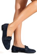 MOCASINI BLEUMARIN PIELE NATURALA INTOARSA US77B325107