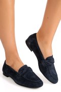 MOCASINI BLEUMARIN PIELE NATURALA INTOARSA US77B325107
