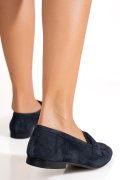 MOCASINI BLEUMARIN PIELE NATURALA INTOARSA US77B325107