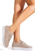 ENRICO COVERI, PANTOFI TAUPE ECW514B65