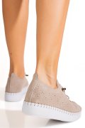 ENRICO COVERI, PANTOFI TAUPE ECW514B65