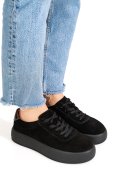 PANTOFI SPORT NEGRI PIELE NATURALA INTOARSA FSP001884