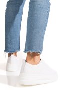 PANTOFI SPORT ALBI PIELE NATURALA ASPW202326