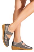PANTOFI GRI PIELE NATURALA 5SPQ20