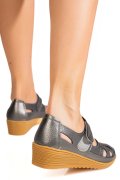 PANTOFI GRI PIELE NATURALA 5SPQ20