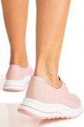 PANTOFI SPORT ROZ DESCHIS PIELE NATURALA TSP5931