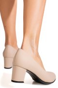 PANTOFI BEJ PIELE NATURALA 1S77500