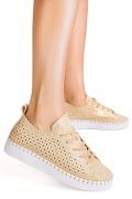 ENRICO COVERI, PANTOFI GOLD ECW514B66