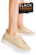 ENRICO COVERI, PANTOFI GOLD ECW514B66