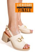 SANDALE BEJ PIELE NATURALA APCKD6845