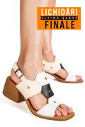 SANDALE ALB BEJ PIELE NATURALA APCKD3530