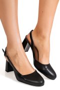 PANTOFI NEGRI PIELE NATURALA XPCT24061