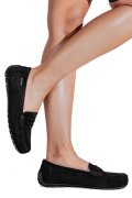 MOCASINI NEGRI PIELE NATURALA INTOARSA G10-A01-1
