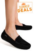 MOCASINI NEGRI PIELE NATURALA INTOARSA G10-A01-1