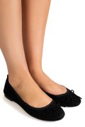 BALERINI NEGRI PIELE NATURALA INTOARSA 2S77045VEN