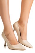PANTOFI BEJ PIELE NATURALA LACUITA 4S77047