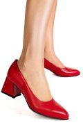 PANTOFI ROSII PIELE NATURALA 5S77003