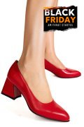 PANTOFI ROSII PIELE NATURALA 5S77003